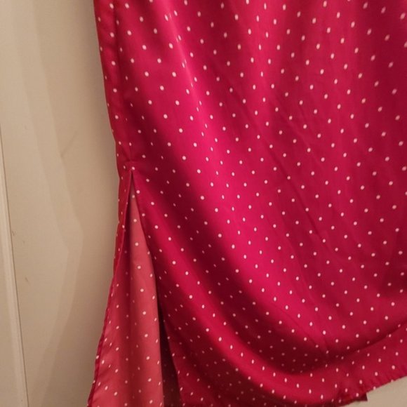 Red Polka Dot Kathie Lee Collection Skirt - Picture 4 of 6